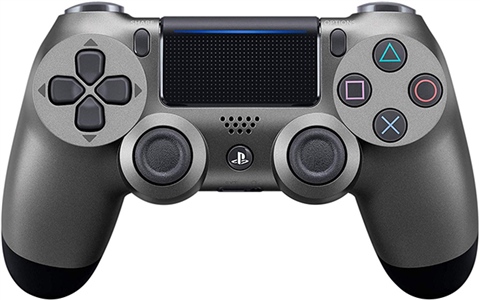 PS4 Official Dual Shock 4 Steel Black Controller (V2) - CeX (UK 
